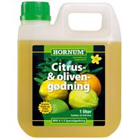 Hornum Citrus- & olivengødning - 1 liter